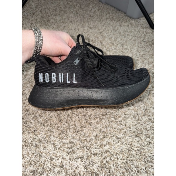 NOBULL Other - NOBULL Journey Running Shoes Men's Size 8 Black Lightweight Gym Sneakers